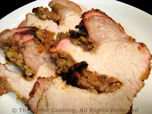 Barbecued Stuffed Pork Loin